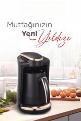 Kahve Makinesi Sesli Komut Türk Kahve Makinesi 250ml 4 Fincan Kapasiteli