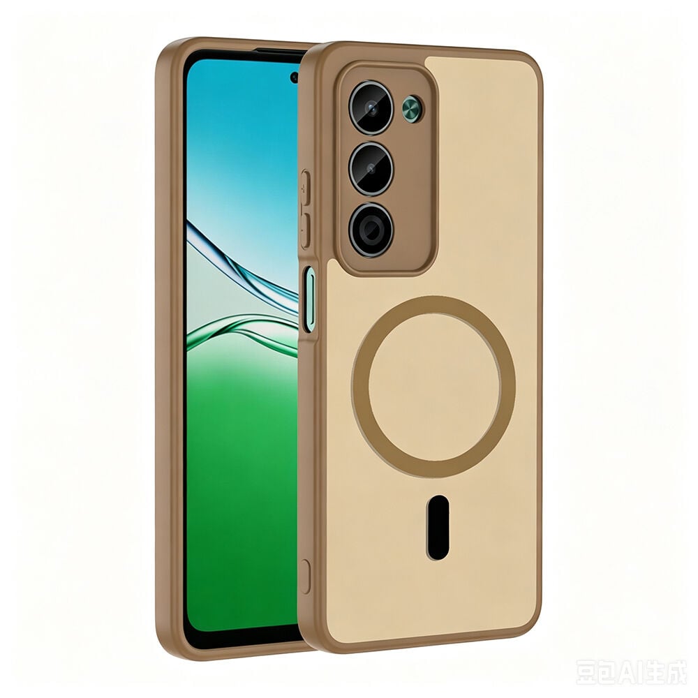 Xiaomi Redmi 15 Uyumlu Kılıf Mat Magsafe Şarj Özellikli Hassas Butonlu Renkli Yumuşak Kenarlı Premium Babet Kapak