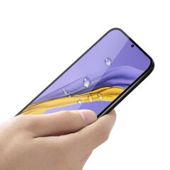 Samsung Galaxy A71 Kenarları Kırılmaya Dayanıklı Cam Ekran Koruyucu