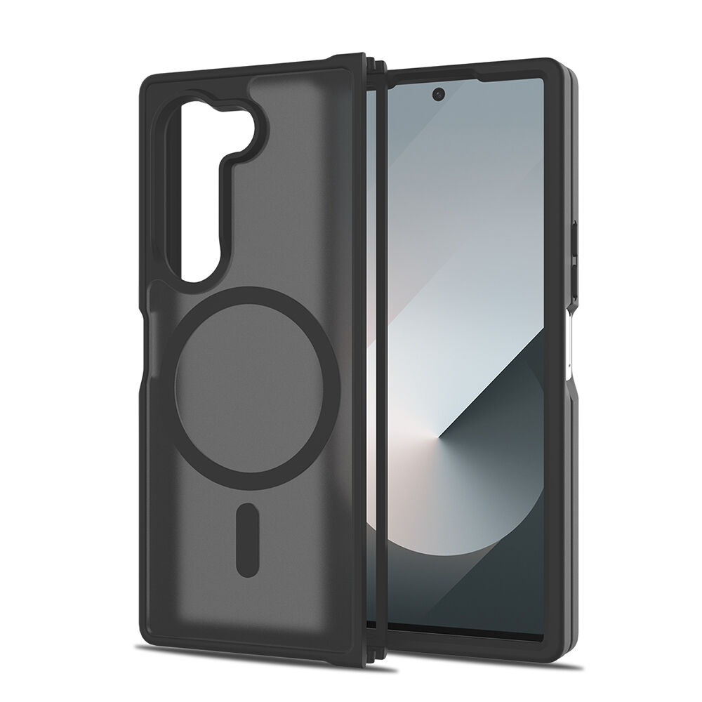 Samsung Galaxy Z Fold 6 Uyumlu MagSafe Özellikli Kamera Korumalı Mat Lunex Silikon Kılıf
