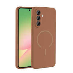 Samsung Galaxy A36 Kılıf Meta Lansman M-Safe Kamera Korumalı içi Kadife Yumuşak Renkli Süet Silikon