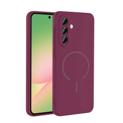 Samsung Galaxy A36 Kılıf Meta Lansman M-Safe Kamera Korumalı içi Kadife Yumuşak Renkli Süet Silikon