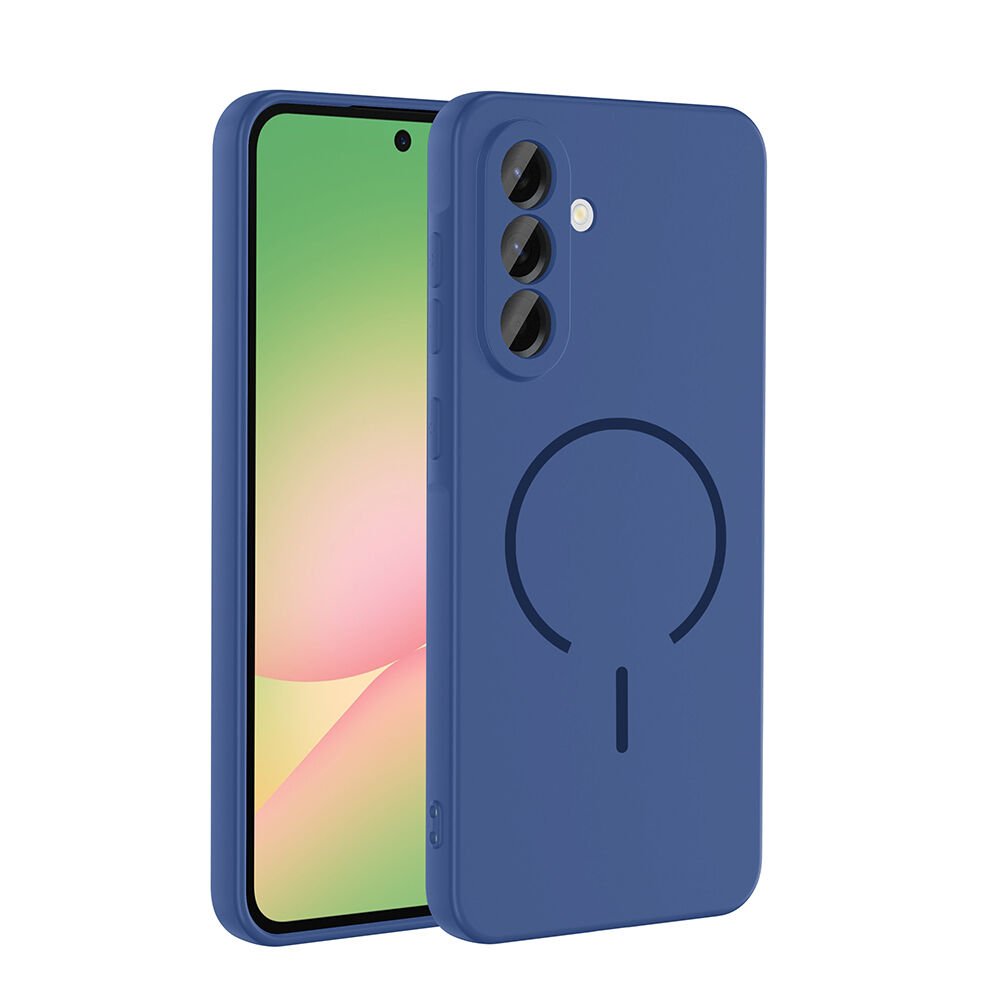 Samsung Galaxy A36 Kılıf Meta Lansman M-Safe Kamera Korumalı içi Kadife Yumuşak Renkli Süet Silikon
