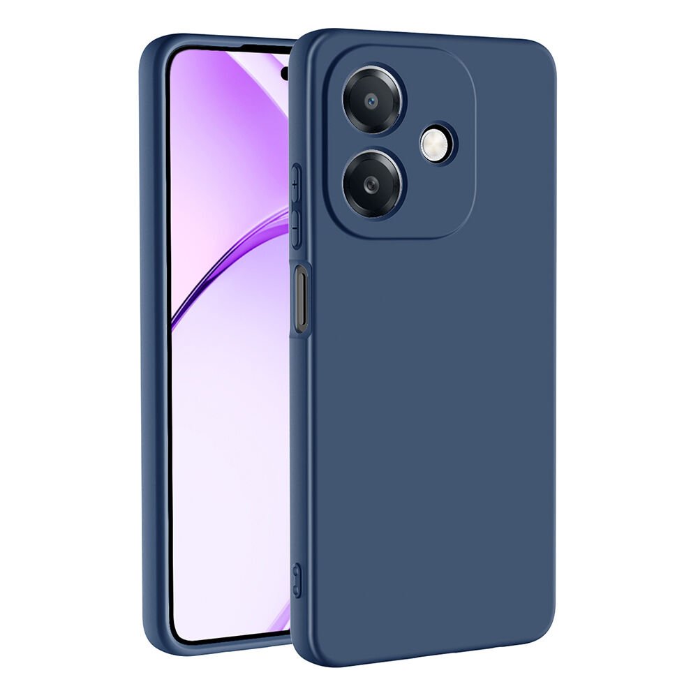 Oppo A3 Kılıf Kamera Korumali Mara Lansman Kapak Lacivert