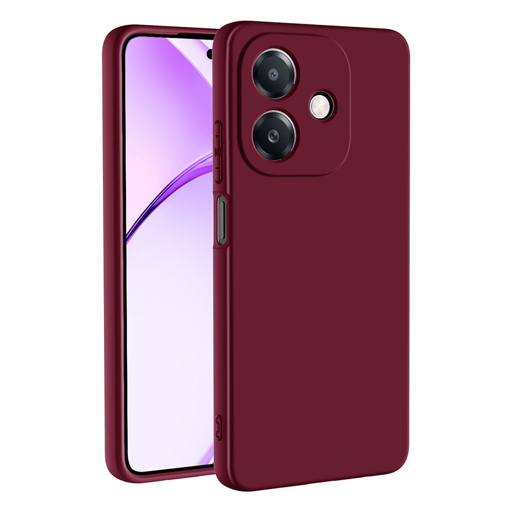 Oppo A3 Kılıf Kamera Korumali Mara Lansman Kapak Koyu Mor