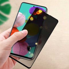 Samsung Galaxy A71 New 5D Privacy Temperli Ekran Koruyucu