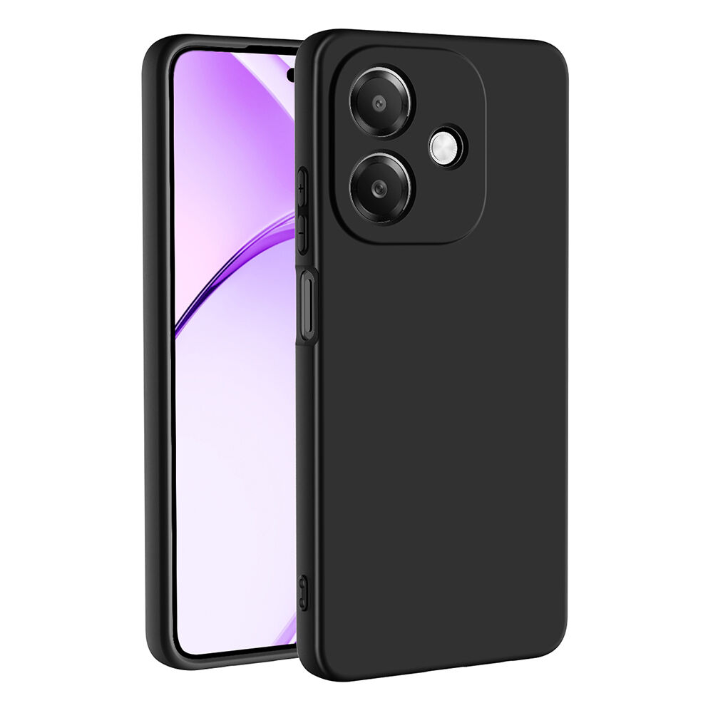 Oppo A3 Kılıf Kamera Korumali Mara Lansman Kapak Siyah