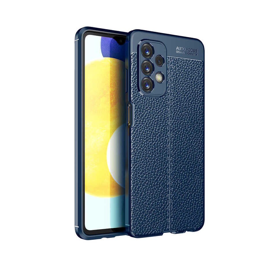 Samsung Galaxy A23 Kılıf Niss Silikon Kapak Lacivert