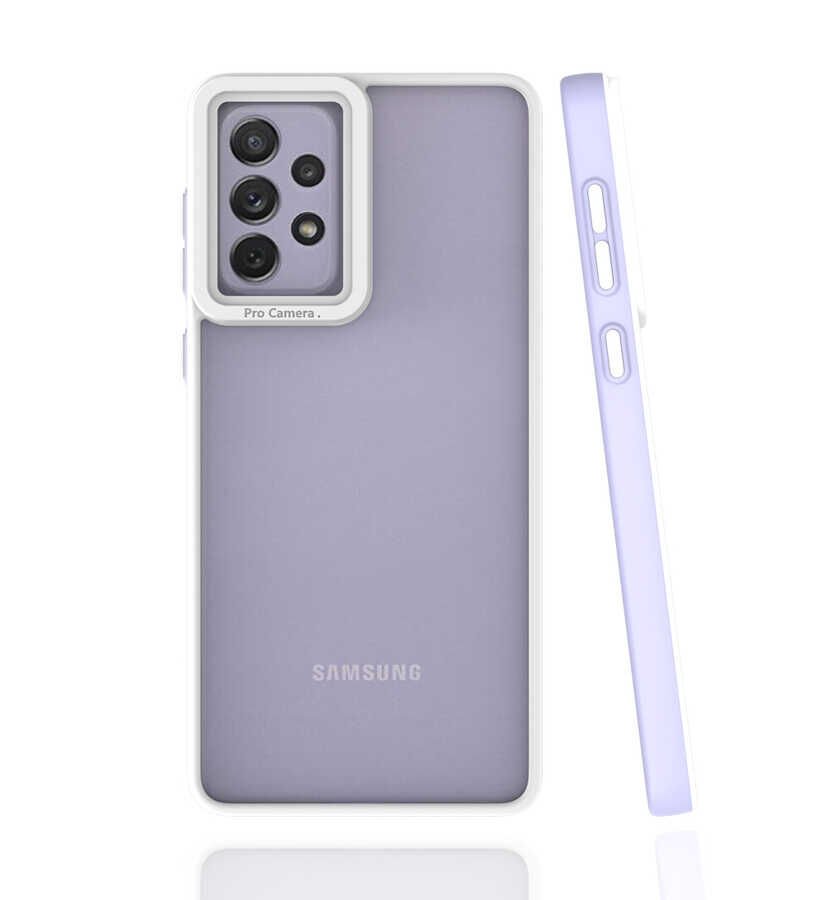 Samsung Galaxy A73 Mima  kapak kılıf Lila