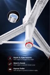 Tripod Çok Amaçlı Kumandalı 1.77M Selfie Çubuğu TT01 Beyaz