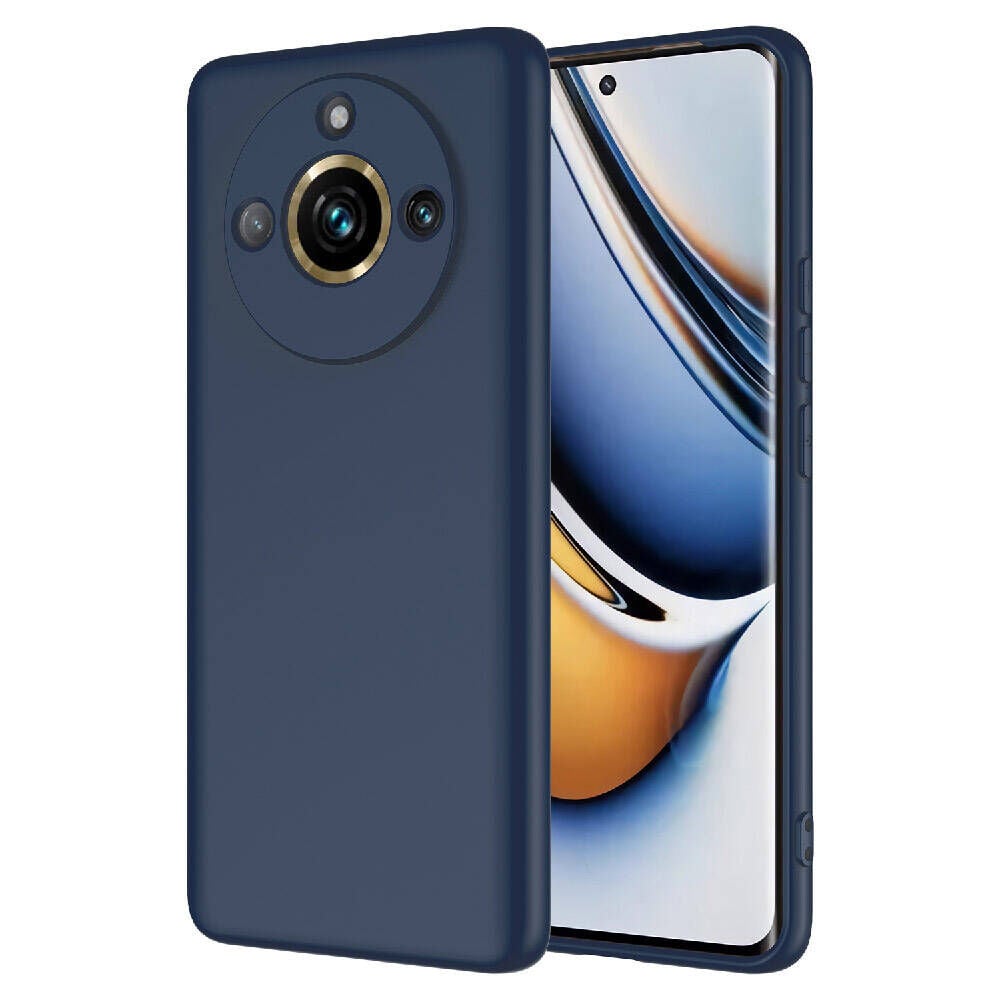 Realme 11 Pro Plus Kamera Korumali Mara Lansman Kapak Lacivert