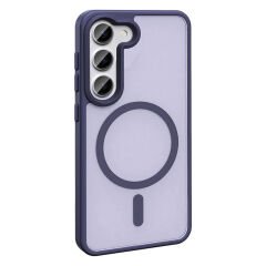 Samsung Galaxy S23 Kılıf Magsafe Şarj Özellikli Mat Arka Yüzey Sio Kapak