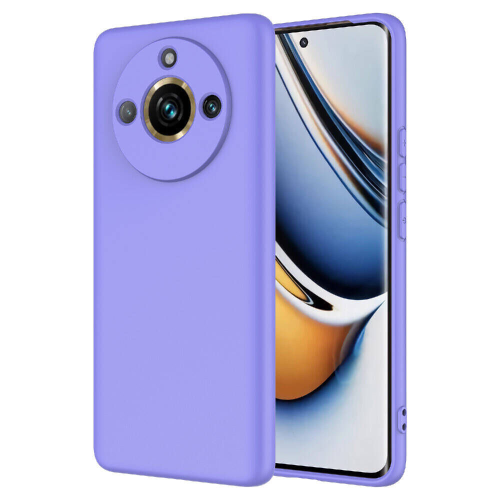 Realme 11 Pro Plus Kamera Korumali Mara Lansman Kapak Lila