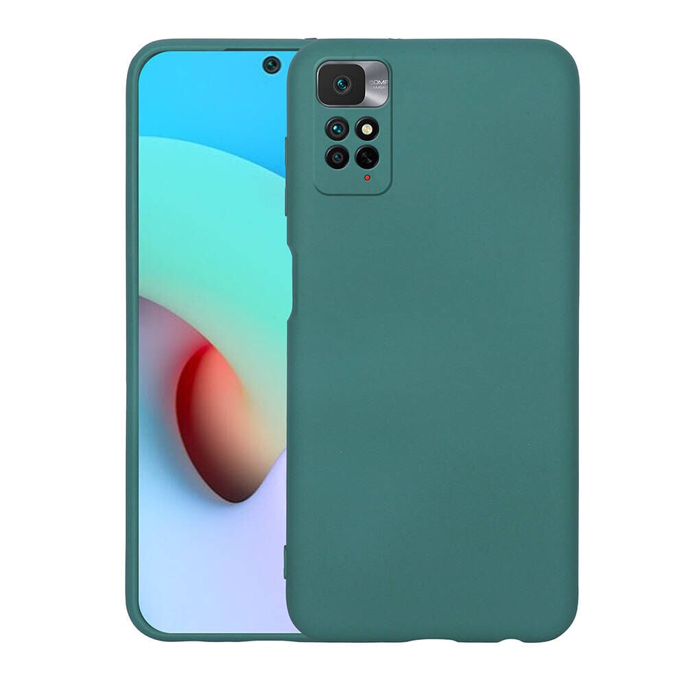 Xiaomi Redmi Note 11 Pro Plus 5G Kılıf Kamera Korumali Mara Lansman Kapak Koyu Yeşil
