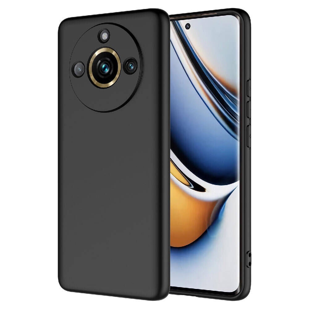 Realme 11 Pro Plus Kamera Korumali Mara Lansman Kapak Siyah