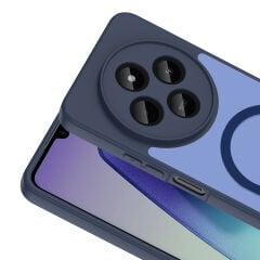 Xiaomi Redmi 14C 4G Uyumlu Kılıf Mat Magsafe Şarj Özellikli Hassas Butonlu Renkli Yumuşak Kenarlı Premium Babet Kapak