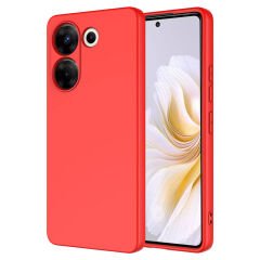 Tecno Camon 20 Pro 5G Kılıf Kamera Korumali Mara Lansman Kapak Kırmızı