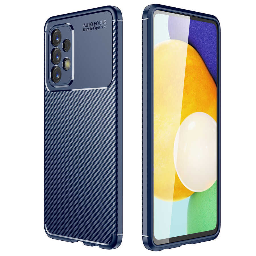 Samsung Galaxy A23 Kılıf Negro Silikon Kapak Lacivert