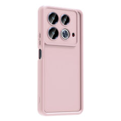 İnfinix Note 40 Pro Kılıf Kamera Korumalı Ananas Kapak Mürdüm