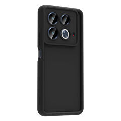 İnfinix Note 40 Pro Kılıf Kamera Korumalı Ananas Kapak Mürdüm
