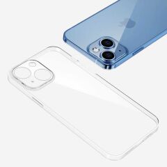 iPhone 13 Kılıf Şeffaf Sert PC  Vayt Kapak