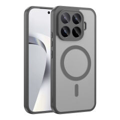 Xiaomi 17T Pro Uyumlu Kılıf Mat Magsafe Şarj Özellikli Hassas Butonlu Renkli Yumuşak Kenarlı Premium Babet Kapak