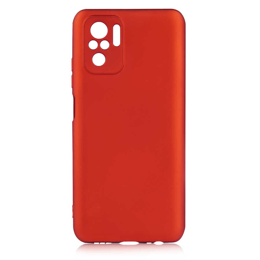 Xiaomi Poco M5S Kılıf Premier Silikon Kapak Kırmızı