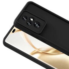 Honor 200 Pro Kılıf Kamera Korumalı Ananas Kapak Mürdüm