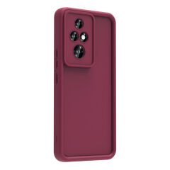 Honor 200 Pro Kılıf Kamera Korumalı Ananas Kapak Mürdüm