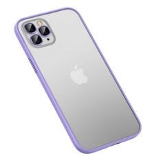 iPhone 12 Pro Max Kılıf Retro Kapak Lila