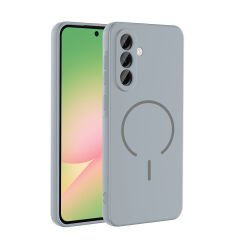 Samsung Galaxy A26 Kılıf Meta Lansman M-Safe Kamera Korumalı içi Kadife Yumuşak Renkli Süet Silikon