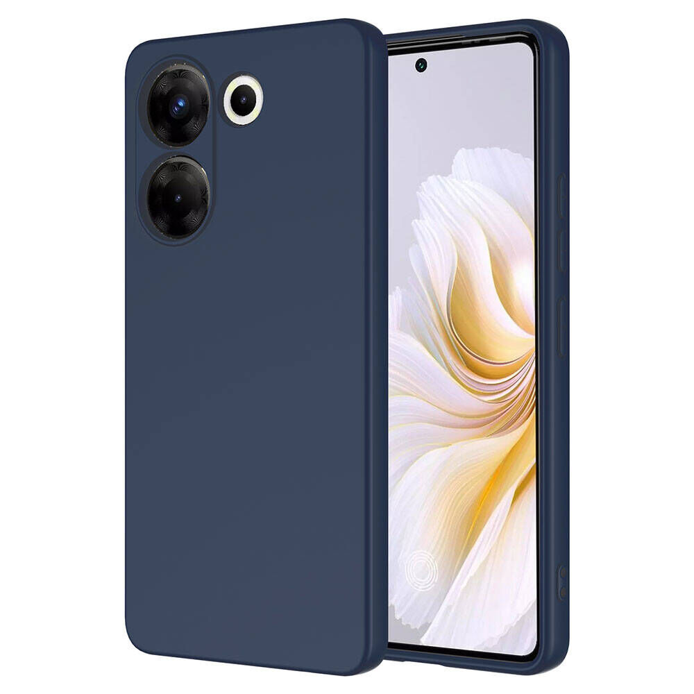 Tecno Camon 20 Pro 4G Kılıf Kamera Korumali Mara Lansman Kapak Lacivert