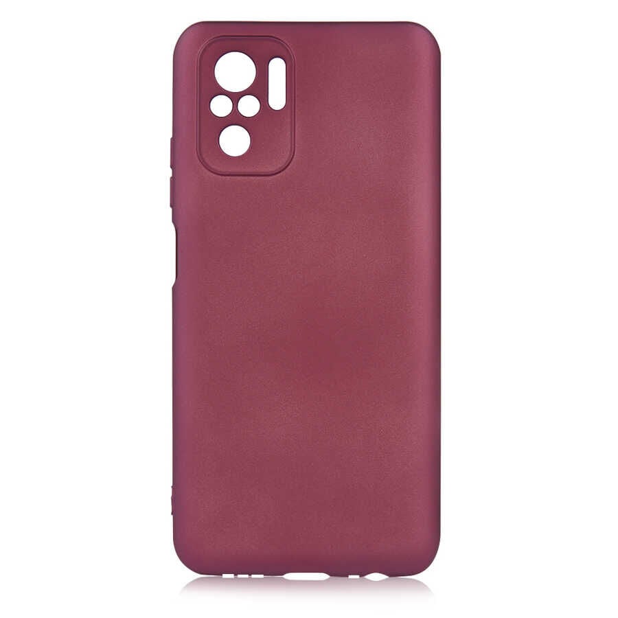 Xiaomi Poco M5S Kılıf Premier Silikon Kapak Mürdüm
