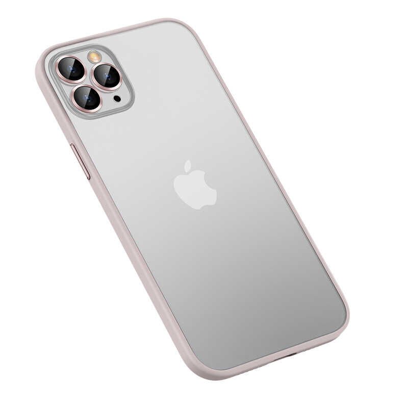 iPhone 12 Pro Max Kılıf Retro Kapak Rose Gold