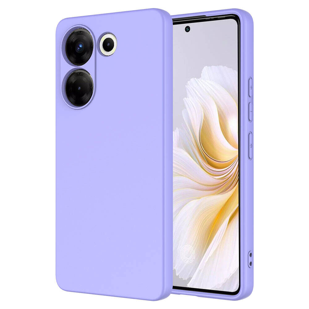 Tecno Camon 20 Pro 4G Kılıf Kamera Korumali Mara Lansman Kapak Lila