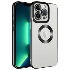 iPhone 13 Pro Kılıf Kamera Korumalı Logo Gösteren  Omega Kapak