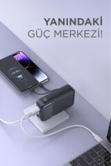 1027 20000 mAh Type-C Lightning 22,5 W Hızlı Şarj Dijital Göstergeli Powerbank