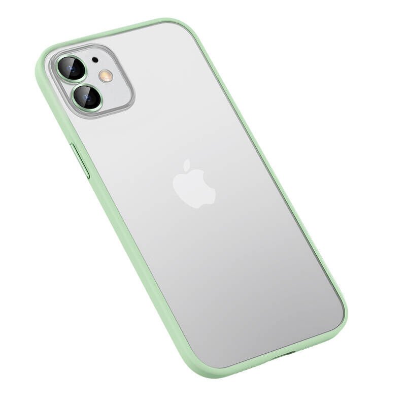 iPhone 12 Pro Max Kılıf Retro Kapak Yeşil