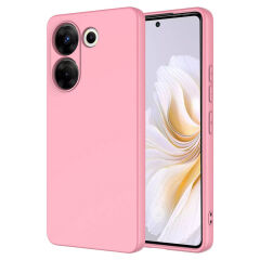 Tecno Camon 20 Pro 4G Kılıf Kamera Korumali Mara Lansman Kapak Pembe