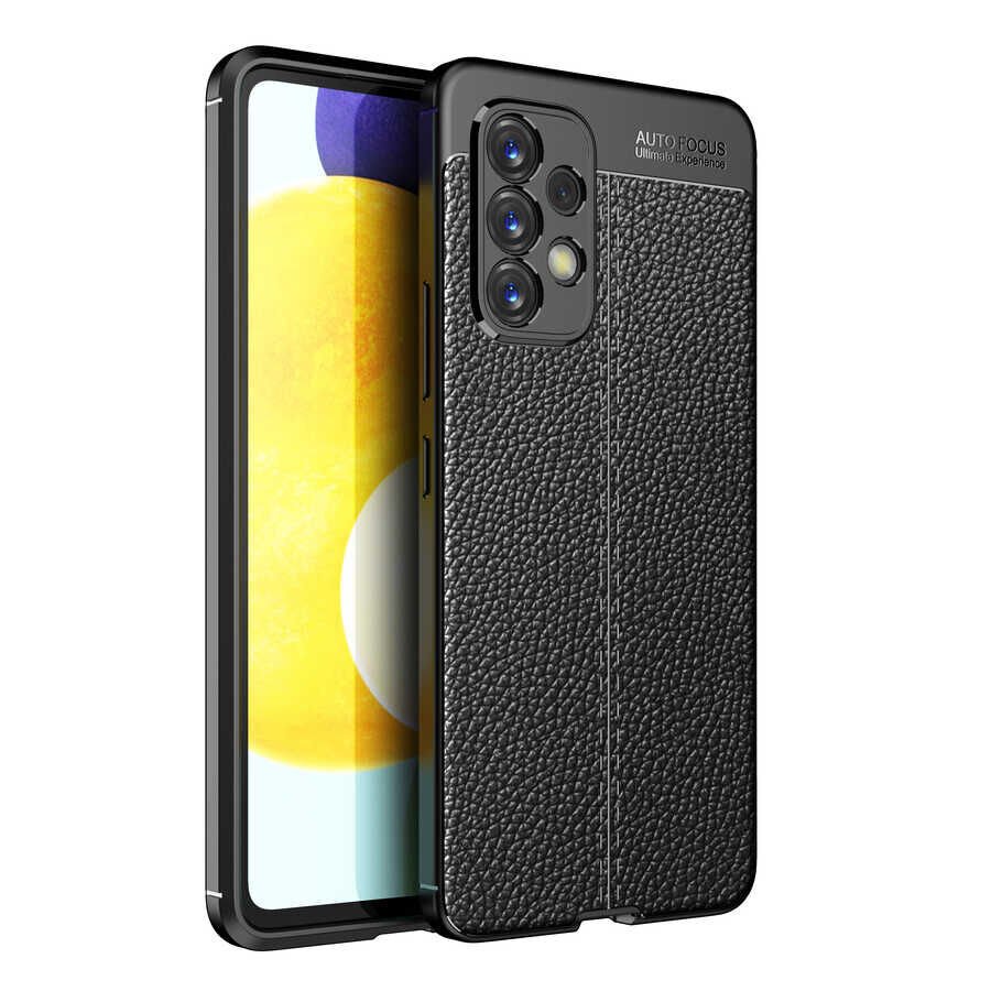 Samsung Galaxy A73 Kılıf Niss Silikon Kapak kılıf Siyah