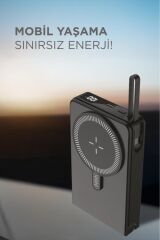 1019 10000 mAh MagSafe (Kablosuz) Type-C 22,5 W Hızlı Şarj Powerbank