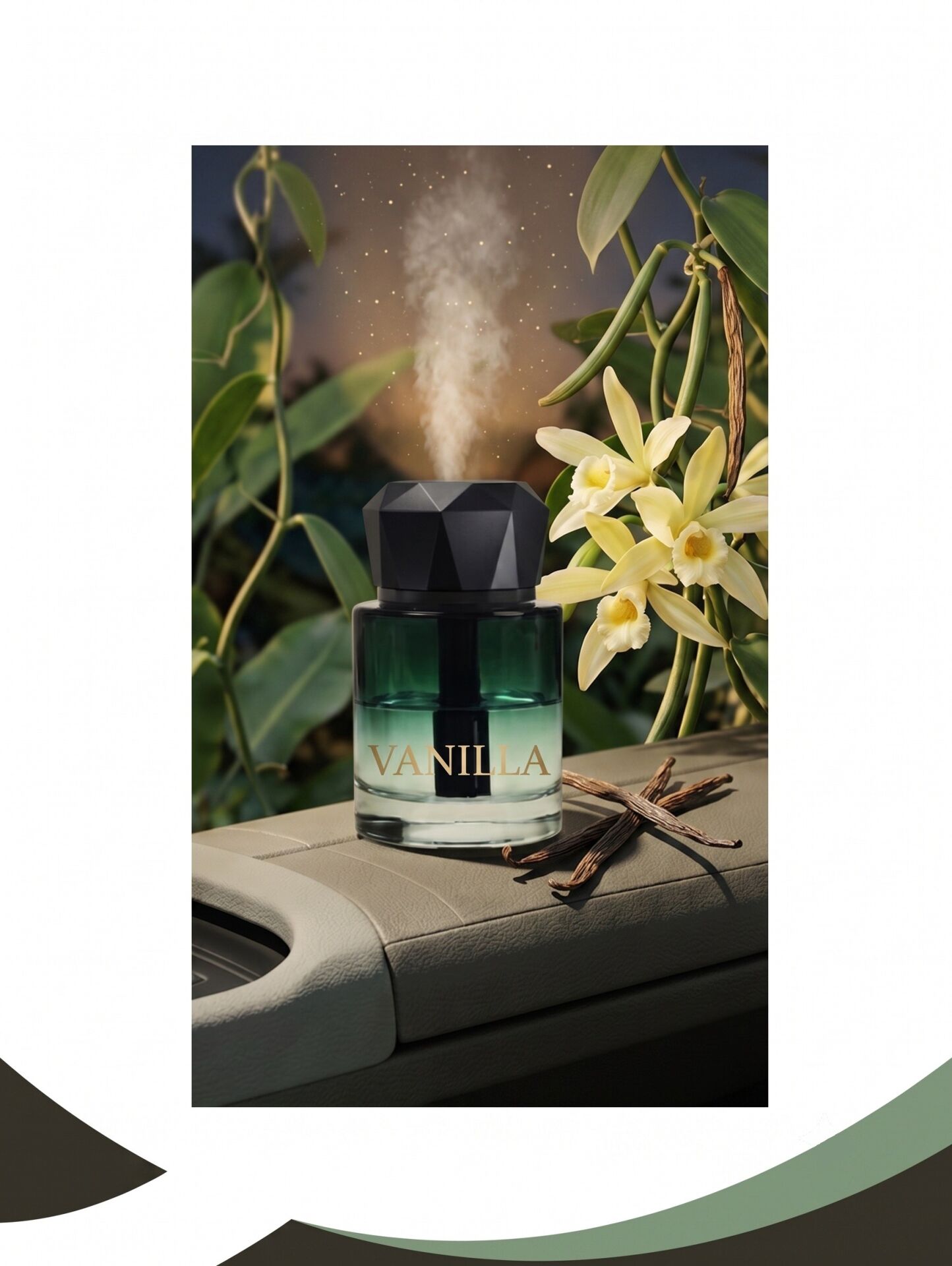 Araç İçi Aroma Difüzörü Hava Nemlendirici Yıldız Tavan Işıklı Şarjlı Oda ve Araba Kokusu Siyah Mor