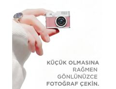 Dijital Fotoğraf Makineleri Video Kamera Mini Anahtarlık 1080P CMR35 Pembe