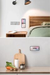 JX-007 Gümüş Çok Amaçlı Magnetic Car Holder Araç İçi Telefon Tutucu