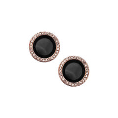 iPhone 14 Plus CL-06 Kamera Lens Koruyucu Rose Gold