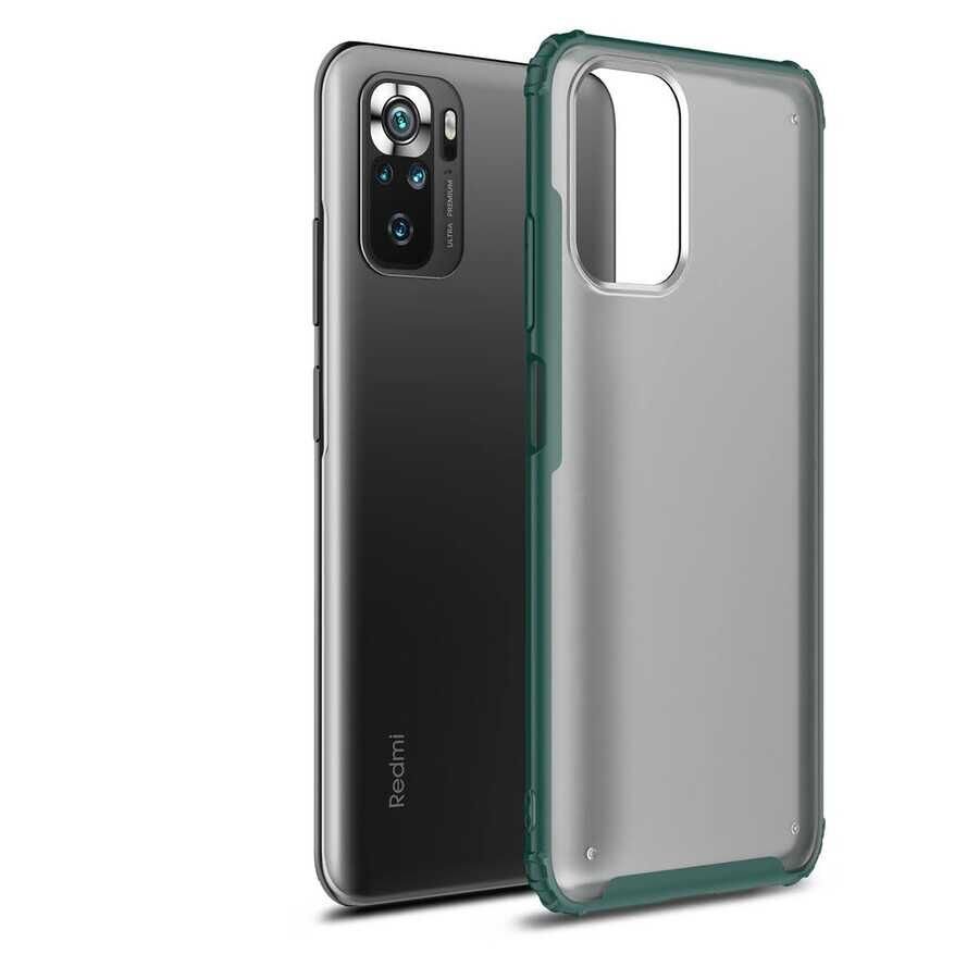 Xiaomi Poco M5S Kılıf Volks Kapak Koyu Yeşil