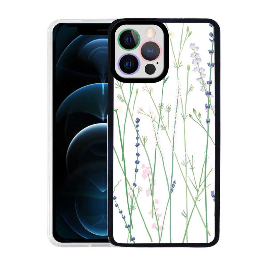 iPhone 12 Pro Max Kılıf M-Fit Desenli Kapak