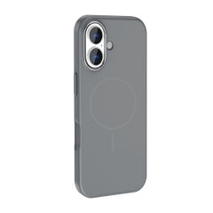 iPhone 17 Kılıf Kablosuz Şarj Özellikli Metal Kamera Çerçeveli Edi Silikon Kapak
