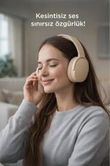 Bluetooth Kulaklık Kulak Üstü Kablosuz Kulaklık P2961