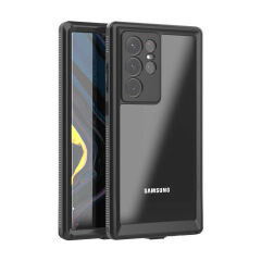 Samsung Galaxy S22 Ultra Kılıf 1-1 Su Geçirmez Kılıf Siyah
